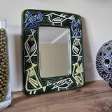 Lisa Larson Harlequin Series Ceramic Mirror