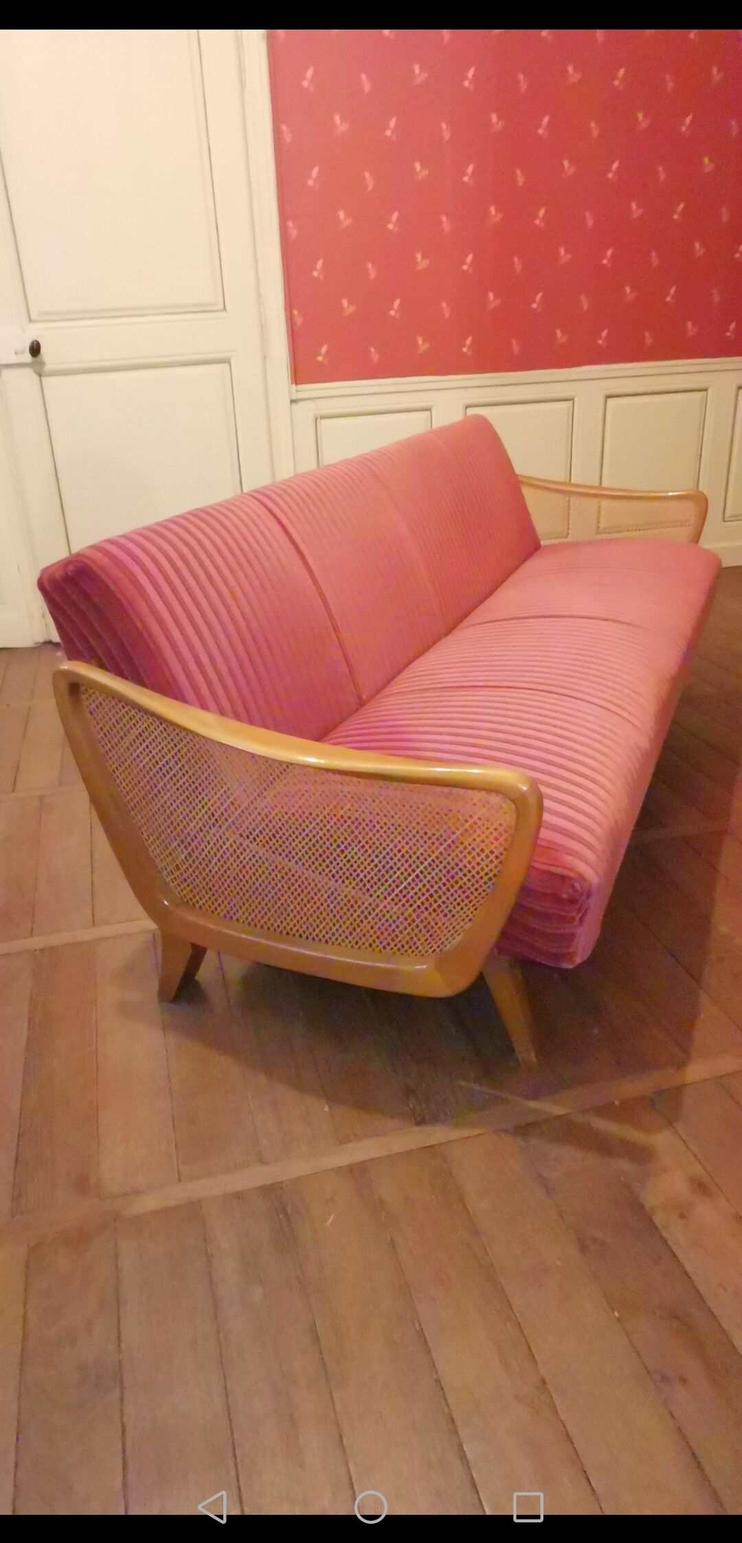 Scandinavian 50s 60s daybed convertible sofa