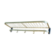 Coat rack like train luggage rack