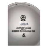 Royal Copenhagen porcelain Christmas plate 1979