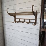 Ancien porte manteau en bois courbé