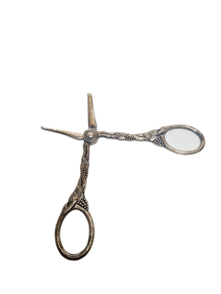 Danish Art Nouveau grape scissors, 1920s
