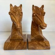 Paire de serre livres chevaux