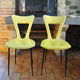 Pair of Gilac vintage 70s design chairs