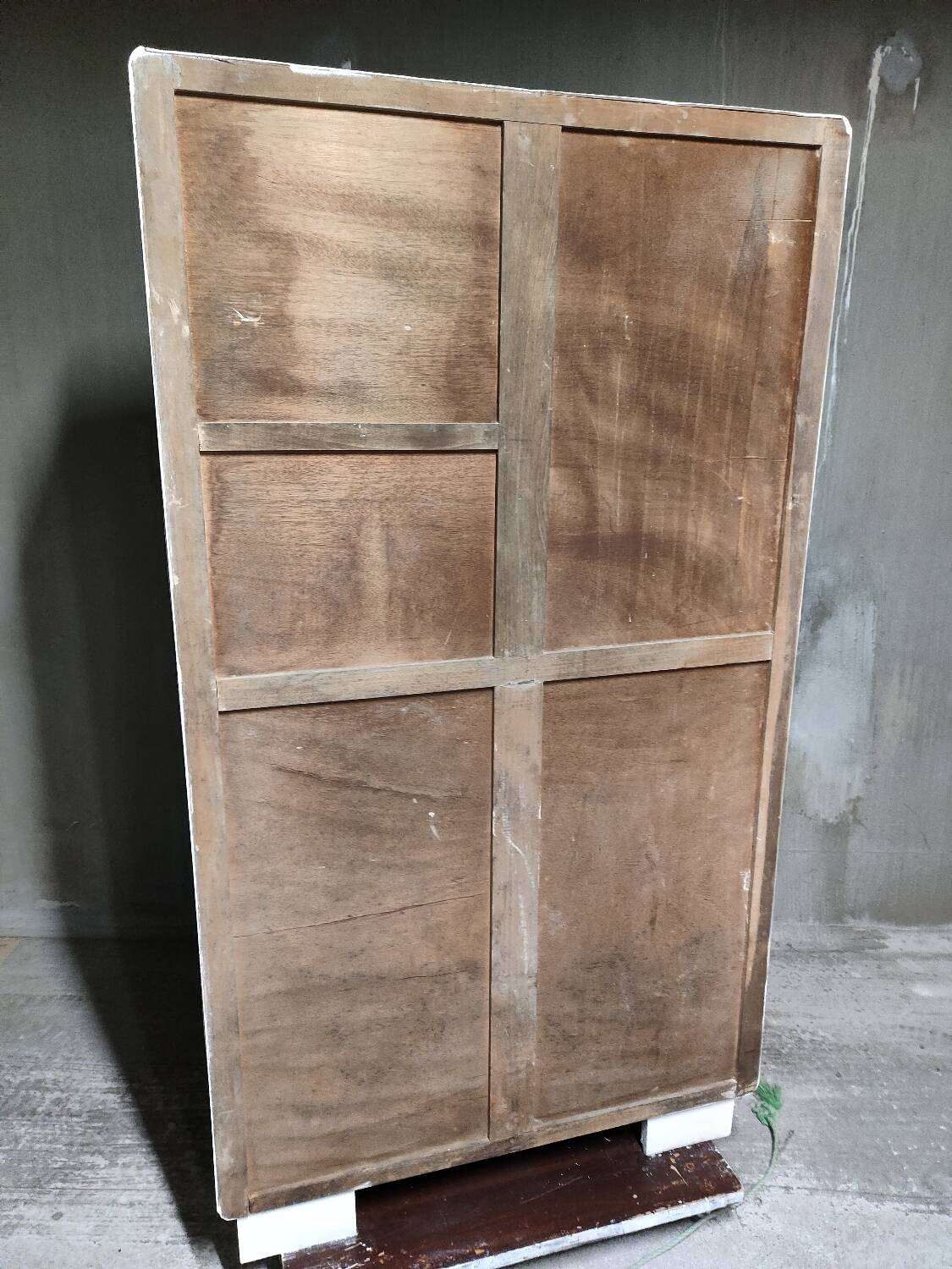 Green Formica cupboard or sideboard - 1960s