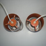 Pair of pendant lamps - Vesuv - Jo Hammerborg - Fog and Morup from the 60s - 70s