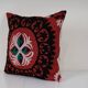 Vintage embroidered cushion cover 51x51 cm