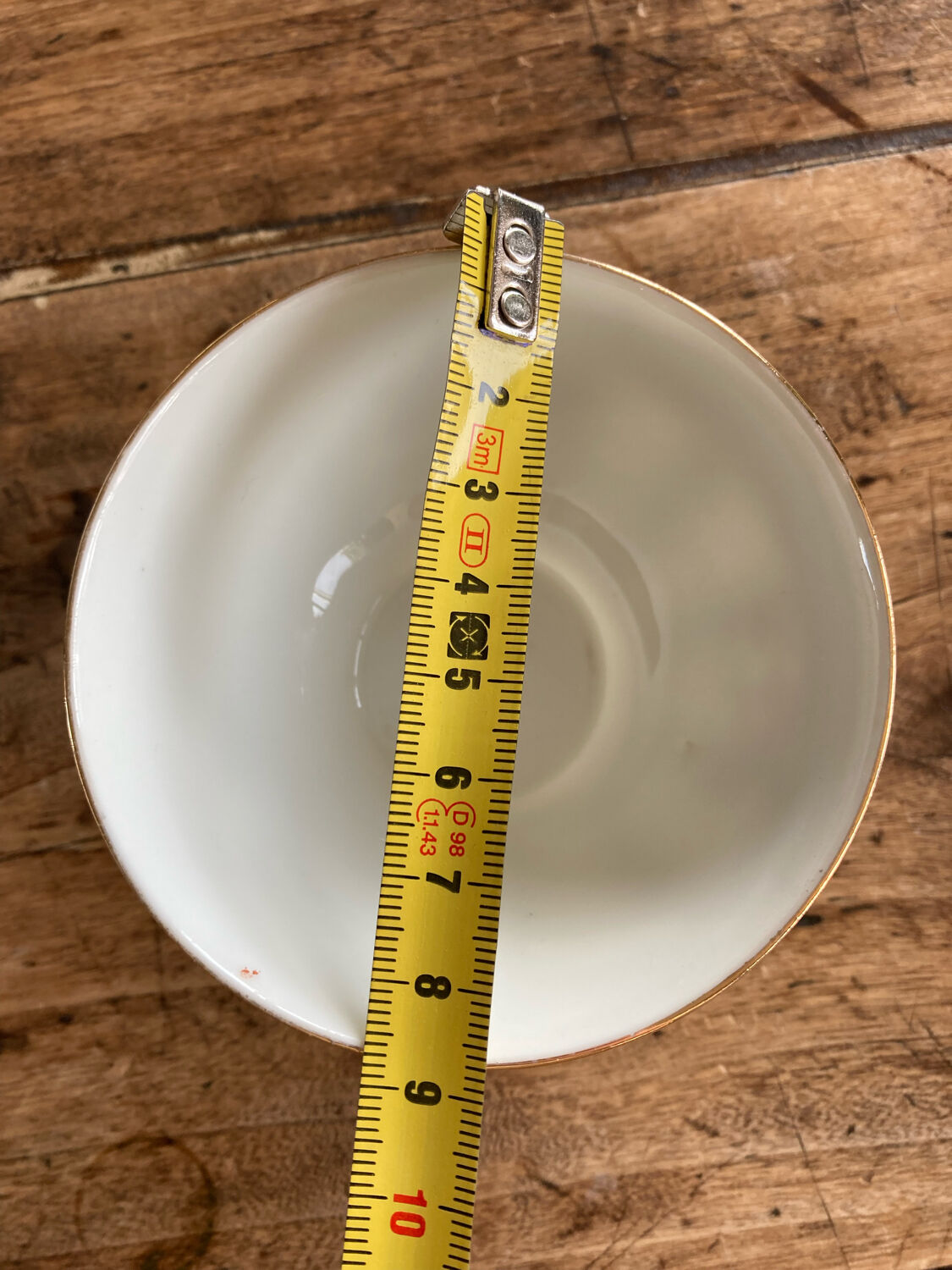 Small faceted bowls - porcelain