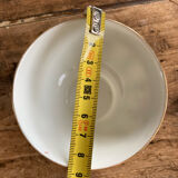 Small faceted bowls - porcelain