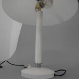 White mid-century table lamp, 1950s