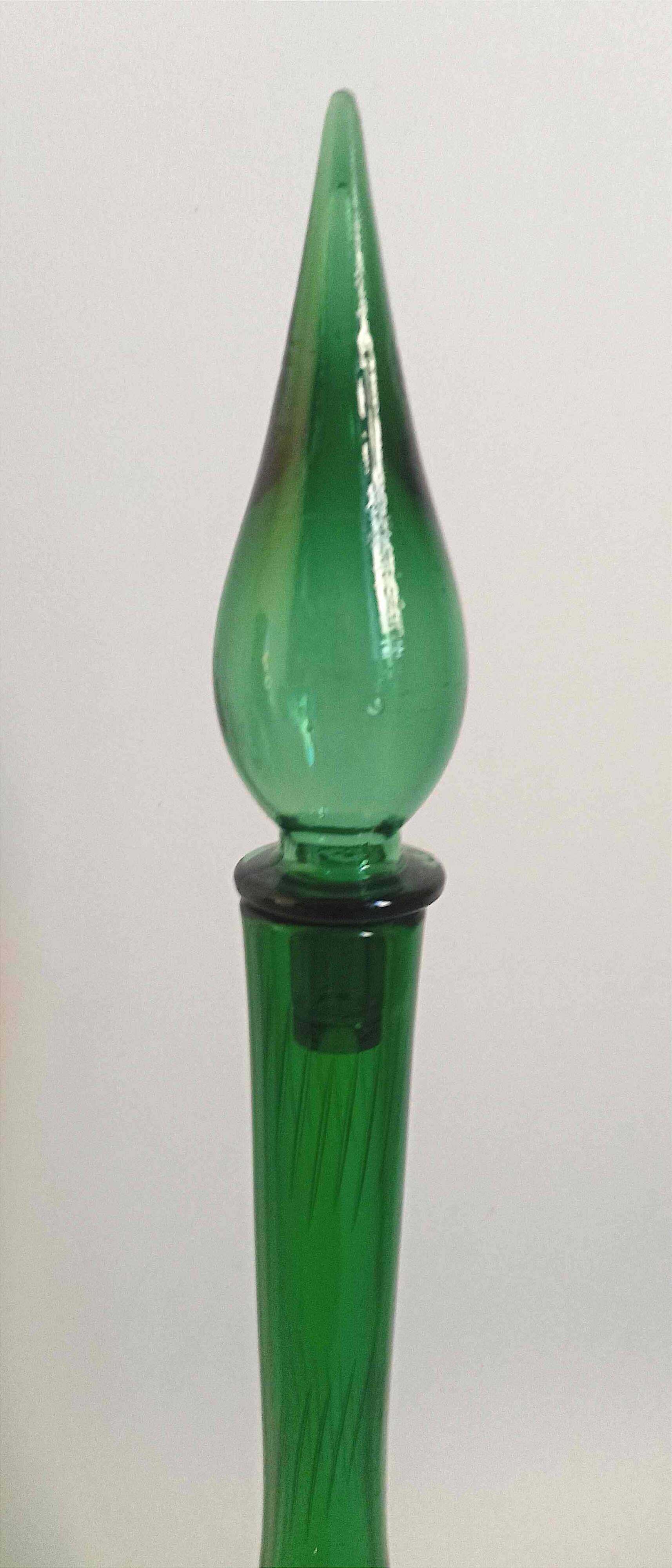 Carafe géante Génie Empoli Années 50 Hauteur 75 cm