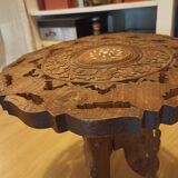 Small Burma wood folding table