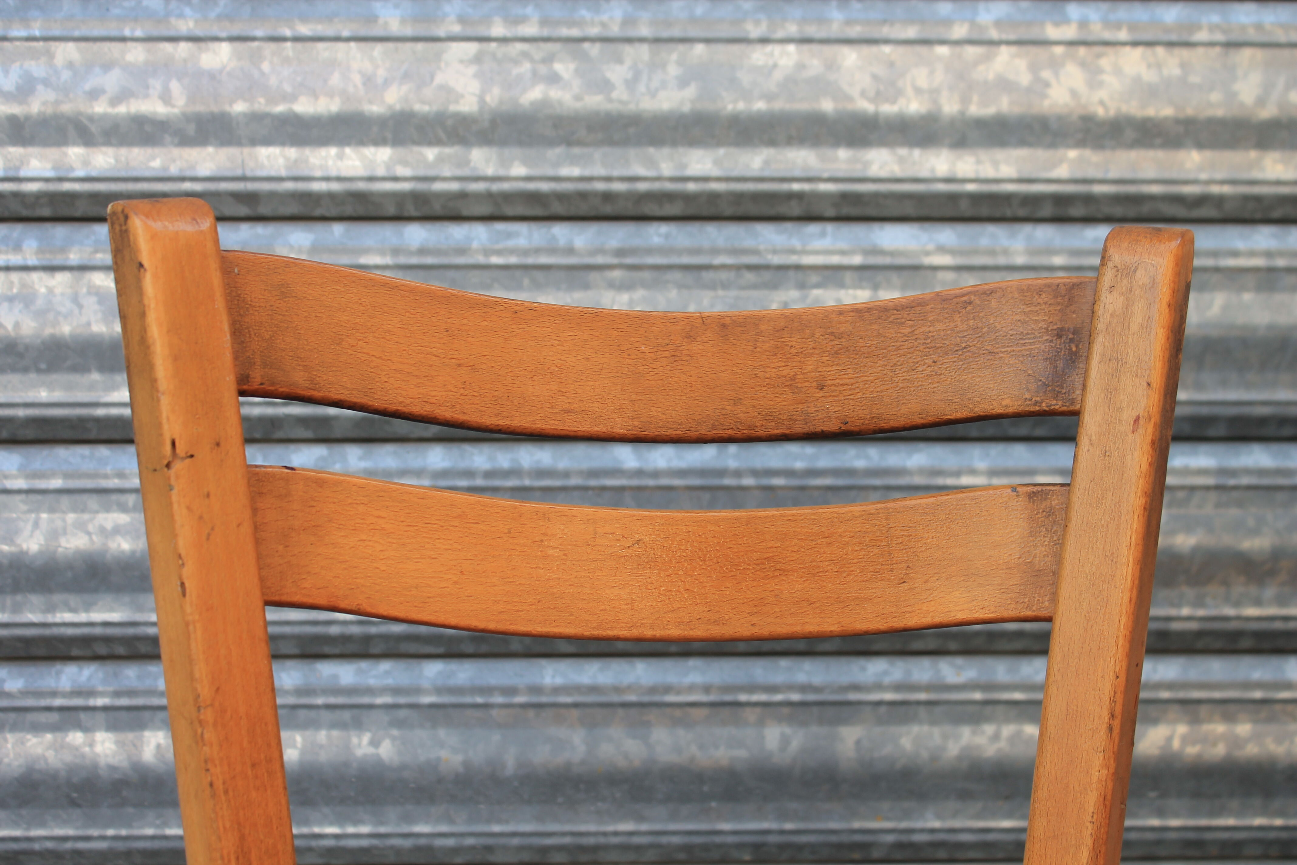 Pair of baumann bistro chairs No.56