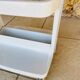 Table d'appoint Vintage sur roulettes avec rangement, édition Flair 1970s