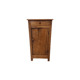 Antique French Walnut Nightstand, earl 1800s