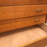 Vintage chest of drawers spindle feet