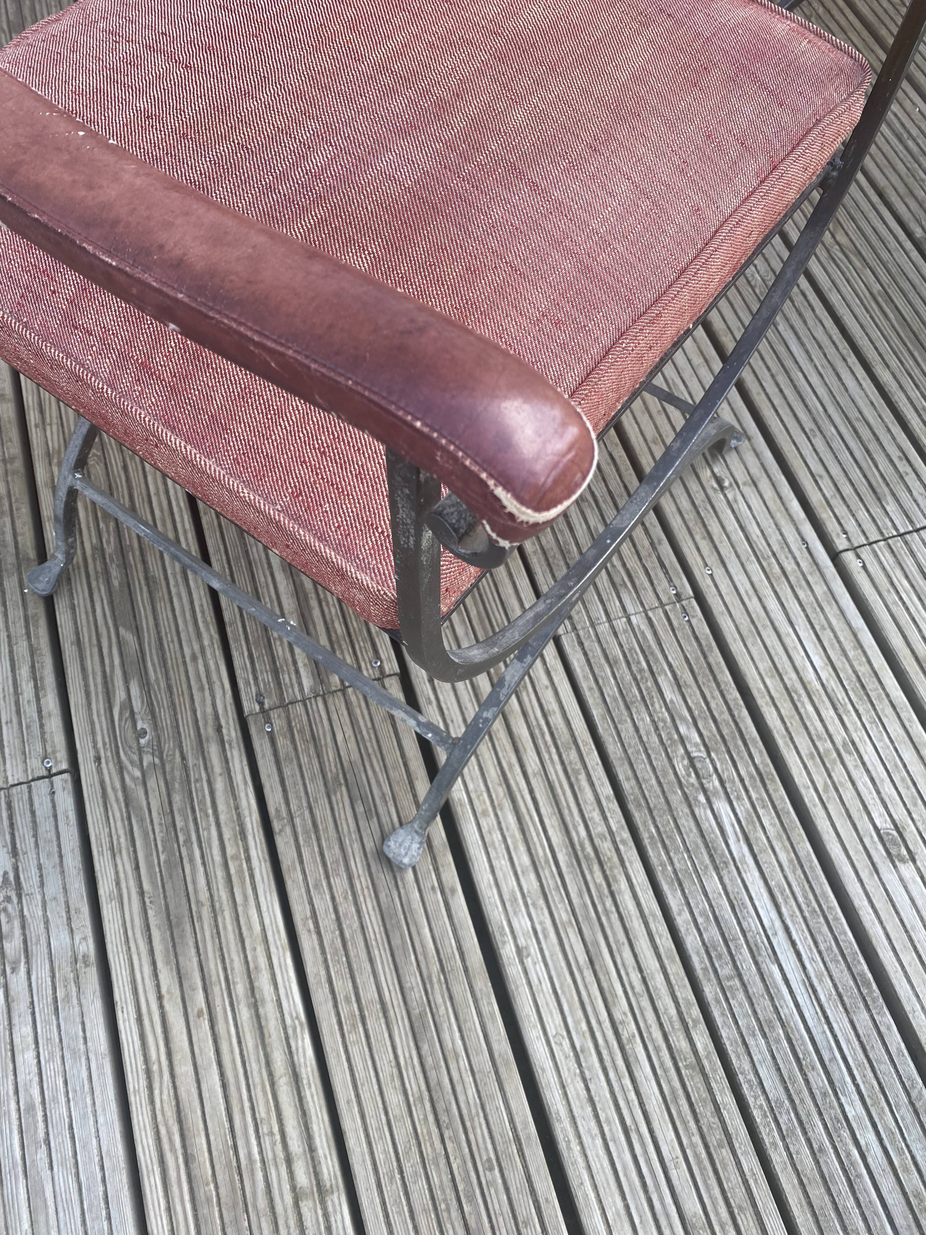 Series of 4 armchairs Maison Mercier