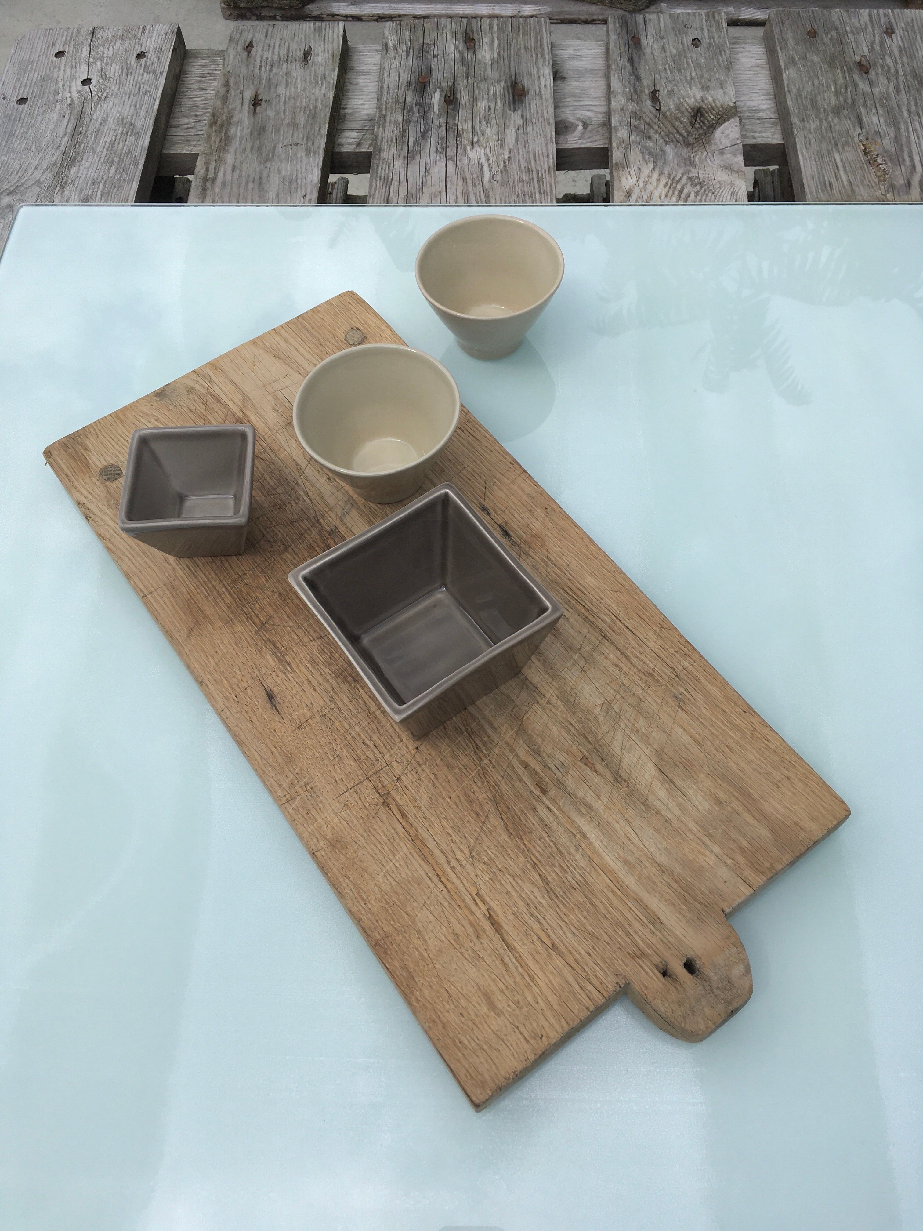 Old wooden cutting board