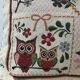 Owl cushion