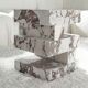 Calacatta side table "S Y N C", limited edition