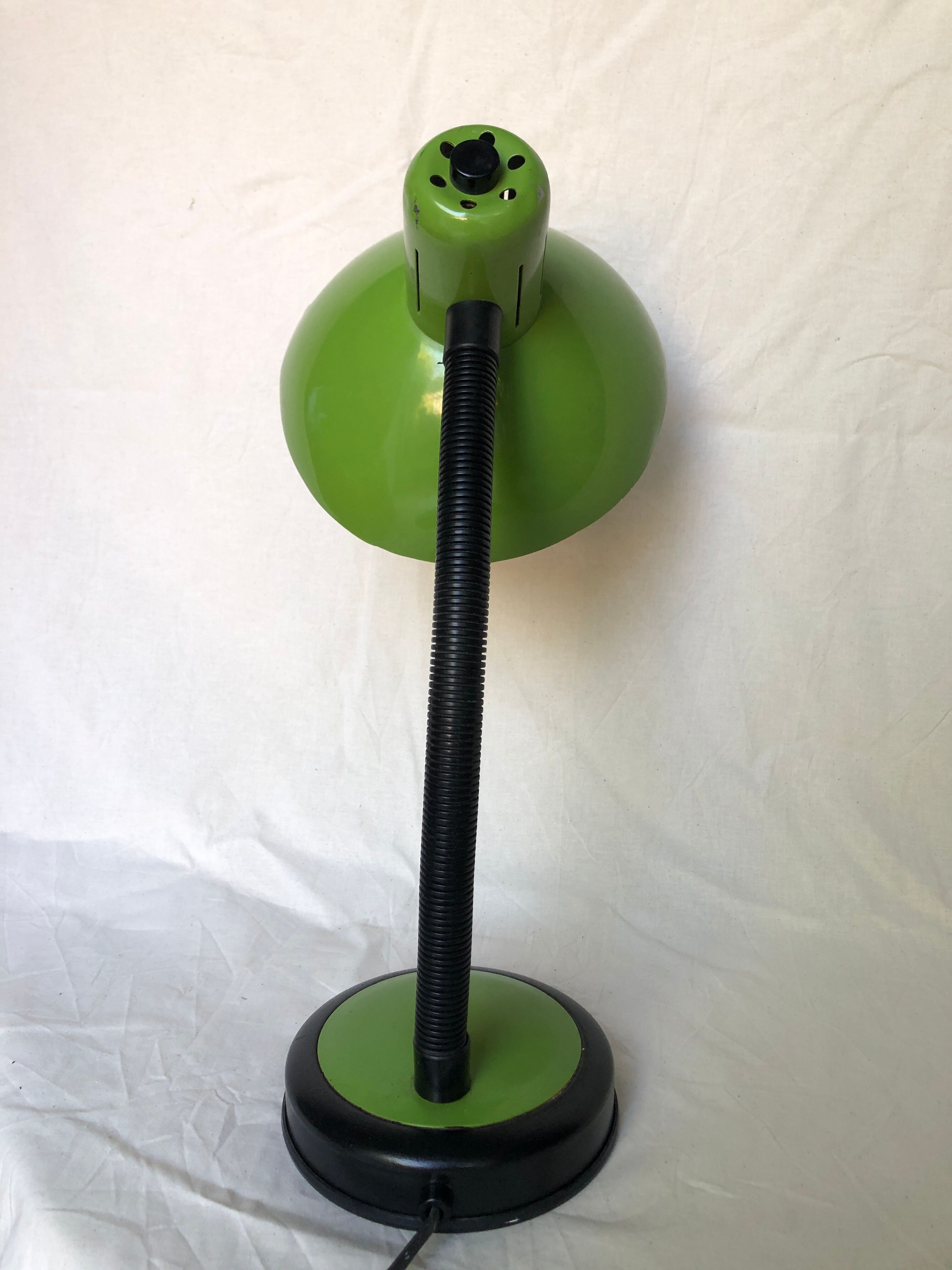 Desk lamp Veneta Lumi green, 70s / 80s