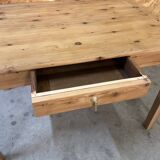 Vintage pine farm table