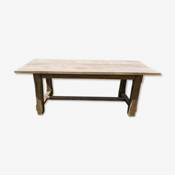 Ancienne table en chene massif