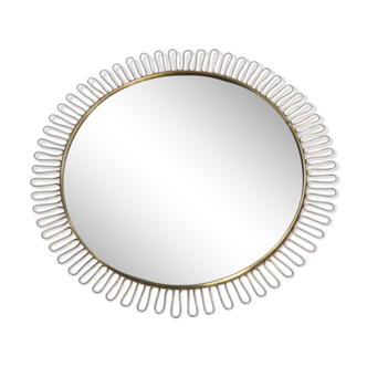 Golden lace mirror - 47cm