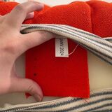 Togo 3-seater sofa by Ligne Roset, Vidar Carrot fabric.