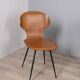 Vintage 1960s wooden desk and chair set italian design