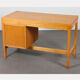 Vintage wooden desk from the 1970s