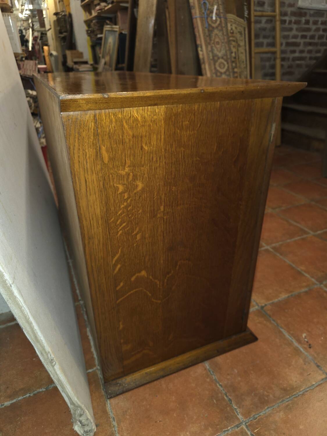 Vintage oak enfilade from the 1960s.