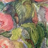 Toile fleurs
