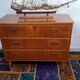 Vintage Scandinavian teak chest of drawers with 3 drawers – 1960s