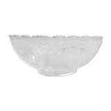 Vintage glass salad bowl