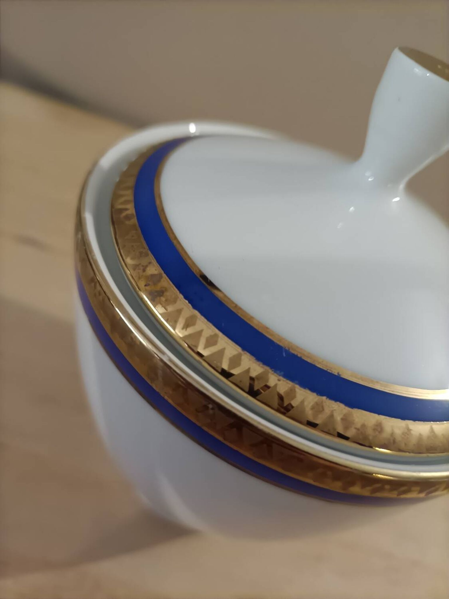 Retro sugar bowl Hertel Jacob Bavaria Germany