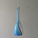 Vintage Murano pendant lamp Luciano Vistosi Italy 1960s