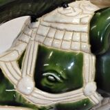 Vintage ceramic elephant plant pot