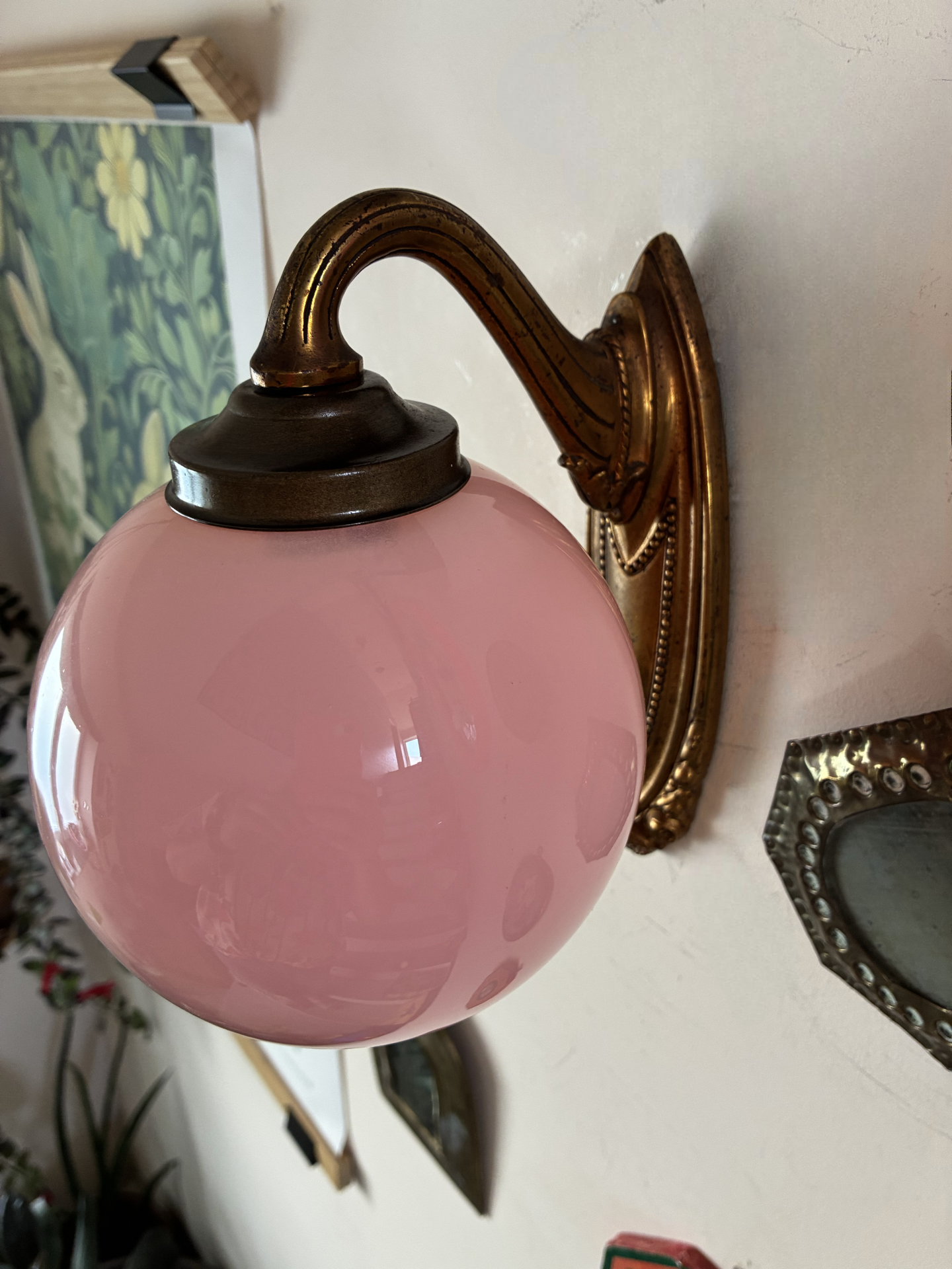 Antique wall sconces - Art Nouveau