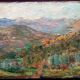 "clemente levi pugliese" huile de paysage impressionniste -impressionist landscape oil