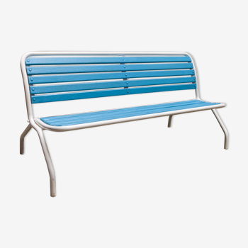 Banc de jardin 60's pliable restauré