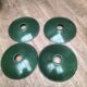 4 enameled sheet metal lampshades