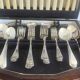 Corona Sheffield Stainless Steel Cutlery Set, 38 Pieces, Cream Bone-Effect
