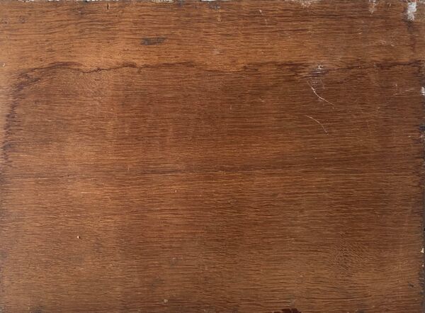 Tableau HSP ''L'étang arboré'' Parc signé C. Moris 1909