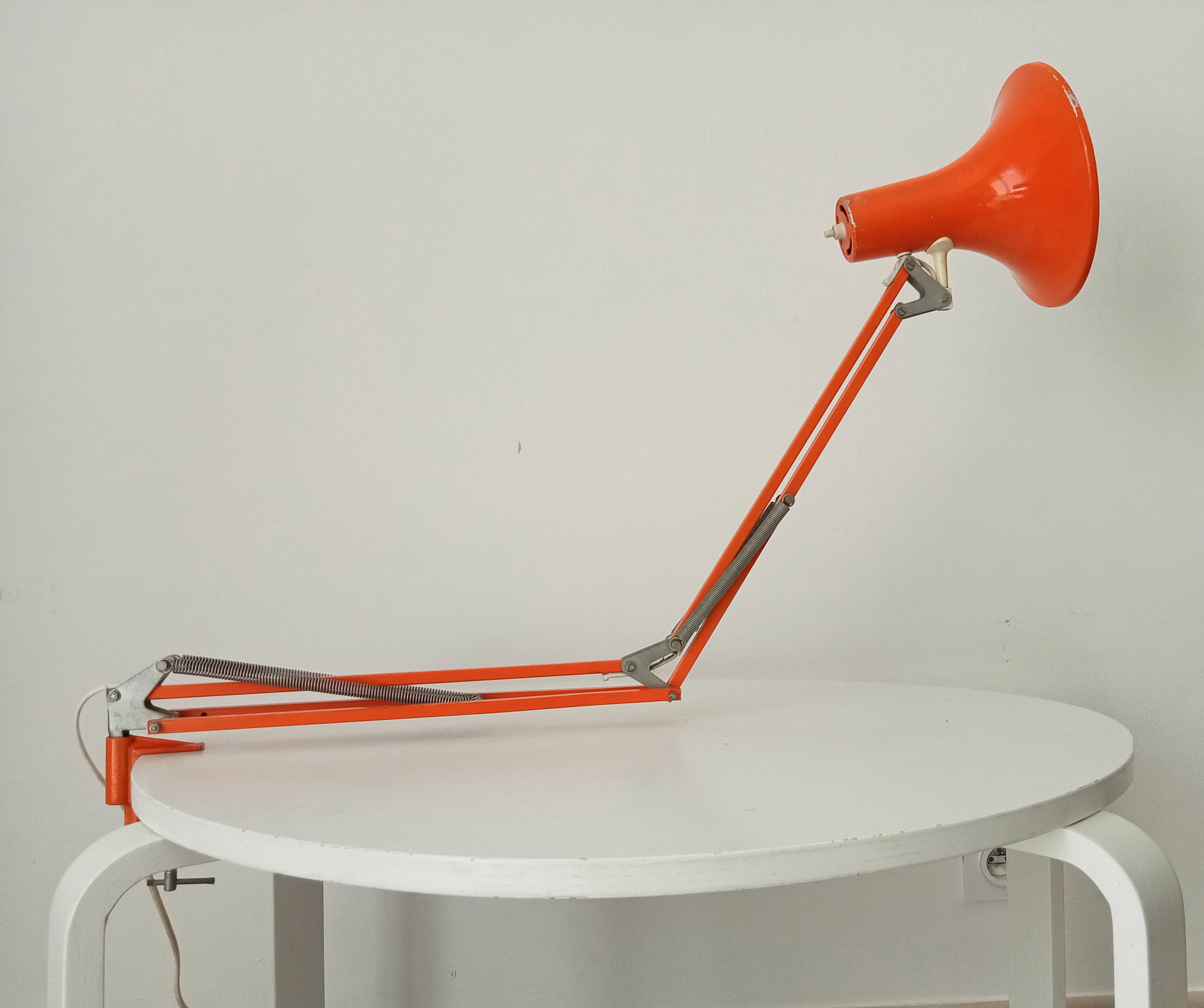 Vintage seventies architect lamp