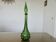 Bottle, carafe Italy, Empoli, in bubbled glass 1960