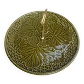 Enamelled Earthenware Cheese Plate GIEN
