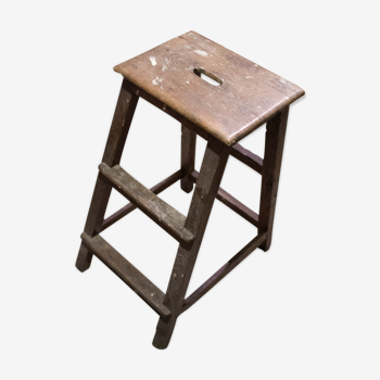 Old vintage stepladder