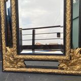19th century mirror with parecloses