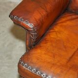 De Sede DS35 executive chair vintage leather Mid-Century Modern style